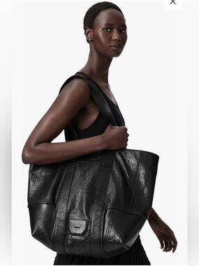 Frye Extra Large Leather Shoulder Bag